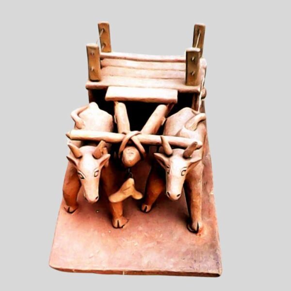 Clay Bull Cart