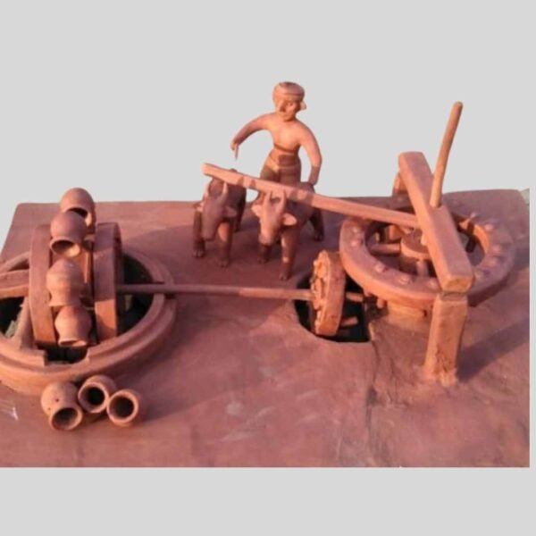 Clay Old System of Irrigation (Rahat- lever system)